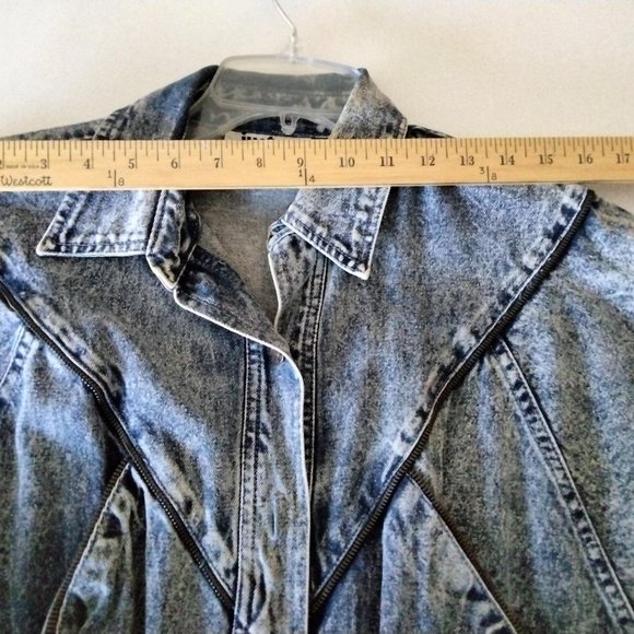"JUST US"  Blue Jean Dress (Vintage like new) - Picture 2 of 7